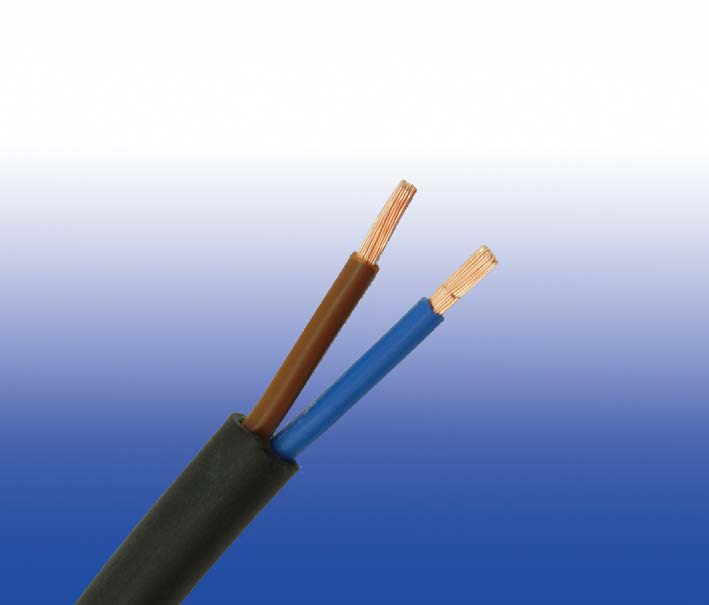 600/1000V XLPE Insulated, PVC Sheathed, Unarmoured Power Cables to BS 7889 (2-5 Cores)